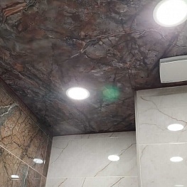 3Д Потолок в ванной